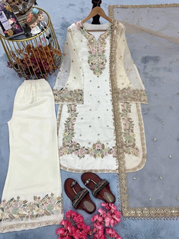 Jimmy Choo Embroidered Plazzo Set - Image 2